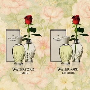 Waterford Lismore Sample Cards Lot of 95 | Peel-Off Fragrance Pack